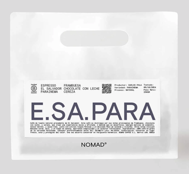 El Salvador Parainema - Espresso