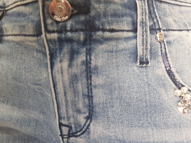 435JEANS130 - TAKE-TWO JEANS RUBY BLEACHED