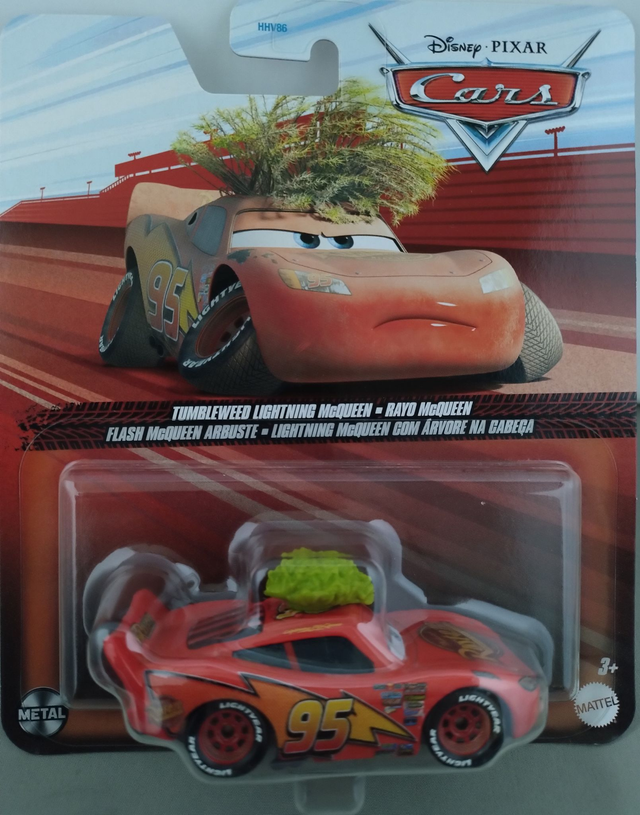Disney Pixar Cars 1 - Tumble Weed Lightning McQueen