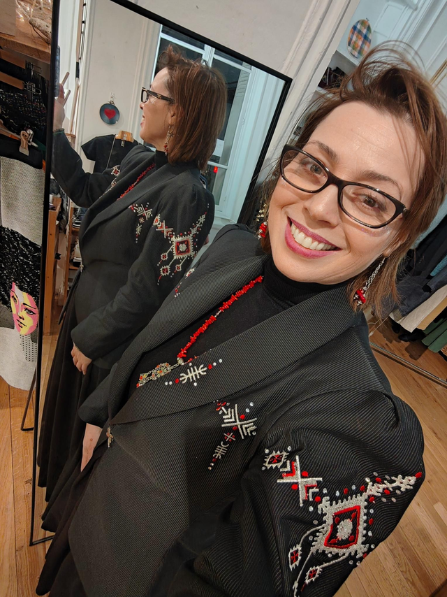 Veste doublée &#039;&#039;KAHINA&#039;&#039; ⚠️sur commande 