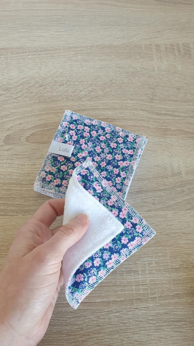 Lot de 7 cotons démaquillants