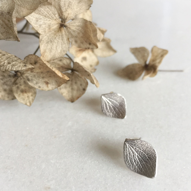 Hydrangea earrings
