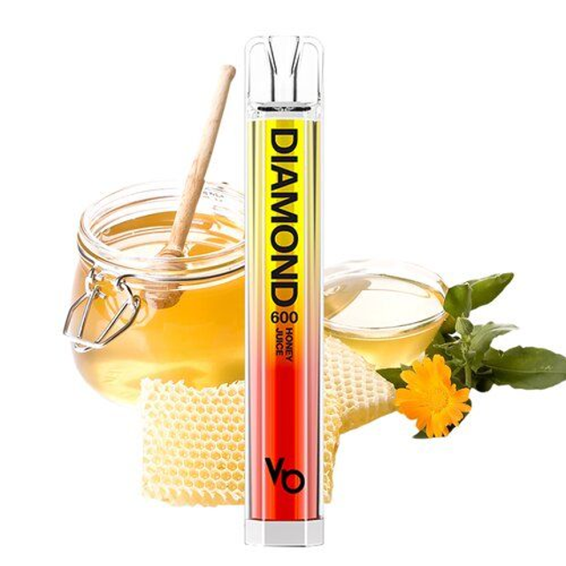 Diamond 600 - Honey Juice - 20mg/ml (Kindersicherung) // Steuerware