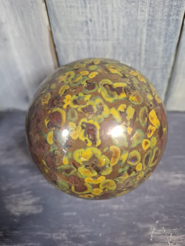 Fruit Jasper Sphere 