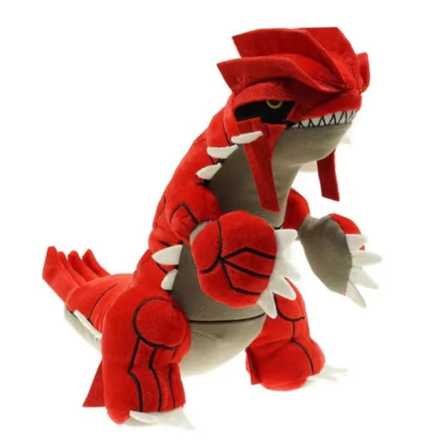 Pokemon grote knuffel Groudon (30cm)