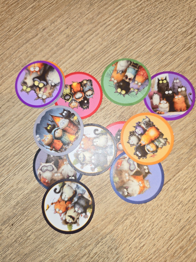 Crazy Cat Stickers (8 pack)