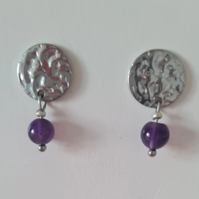 Boucle améthyste 