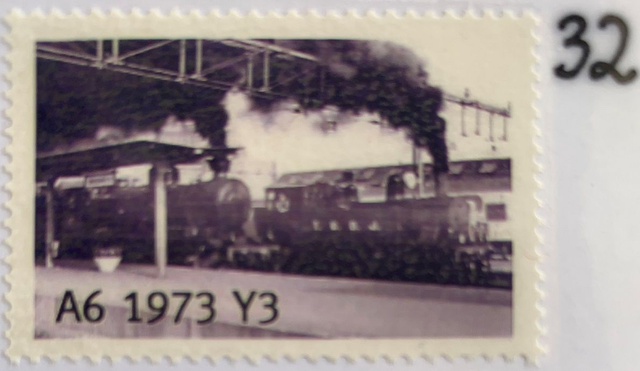 Brevfrimärke 32  - A6 1973 Y3