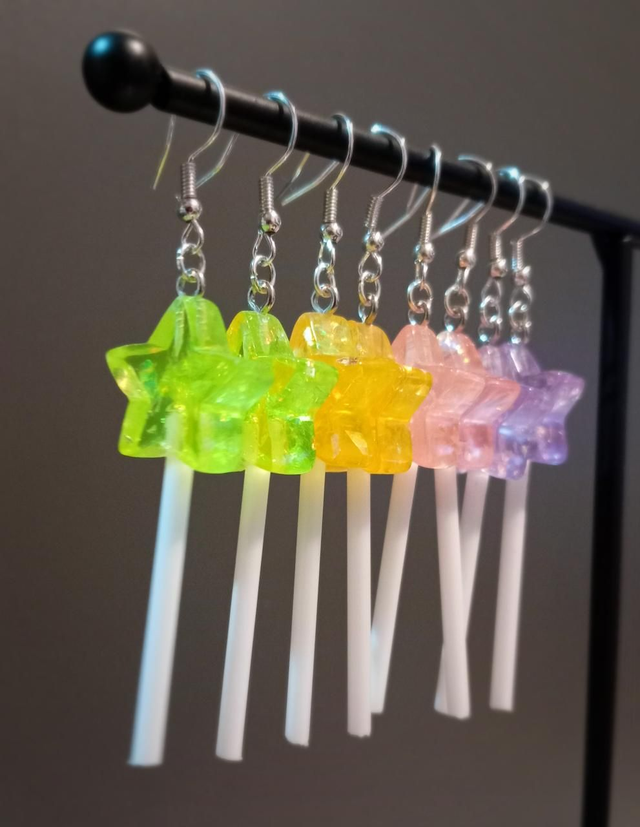 Star-Pop earrings