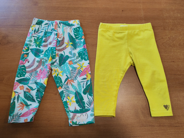 Lot de 2 leggins en 9 mois
