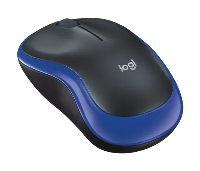 Logitech Souris M185 Wireless Bleu 