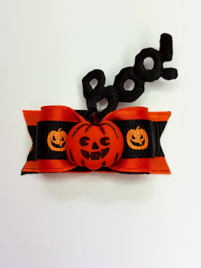Noeud pour chien simple coque-halloween-citrouille 