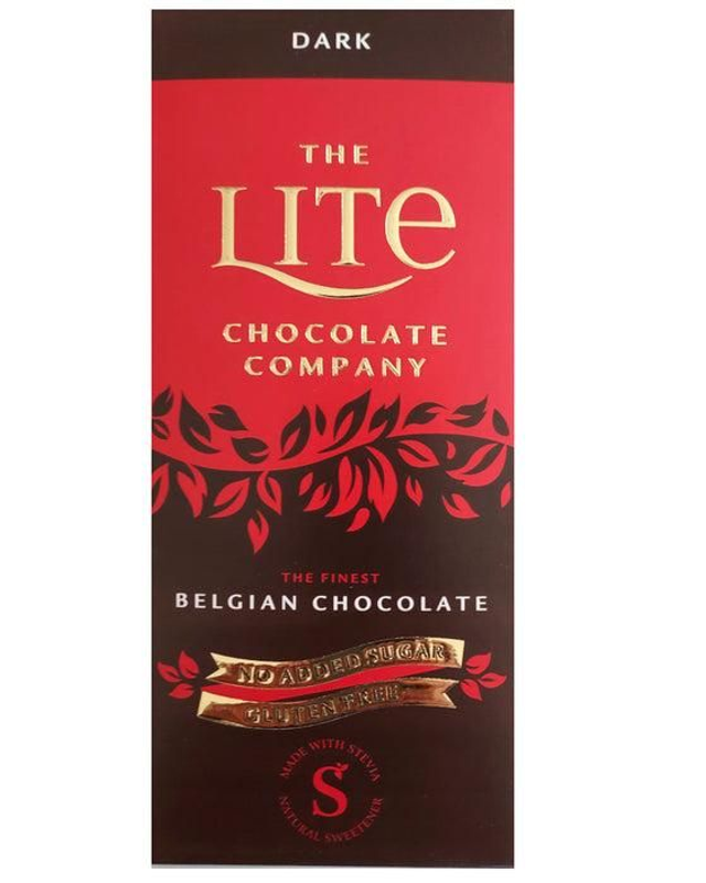 Sugar free dark chocolate bar 