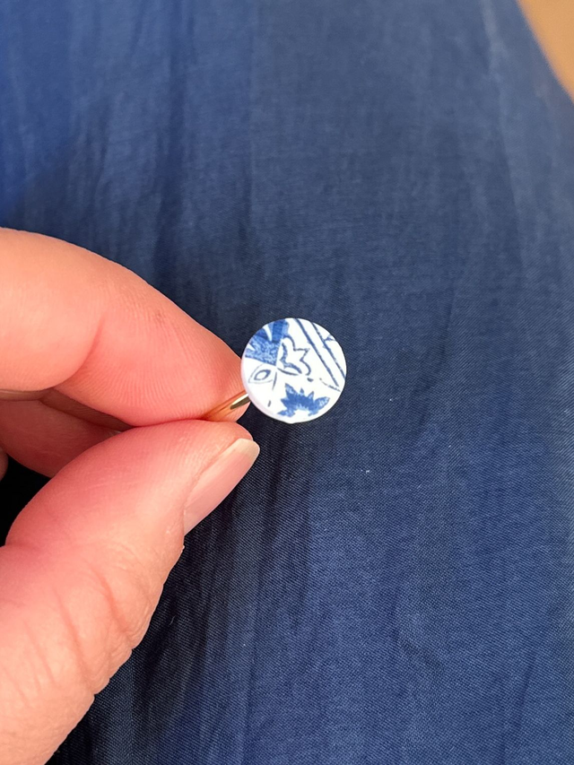 Summer - Blaue Fliesen Ring #01