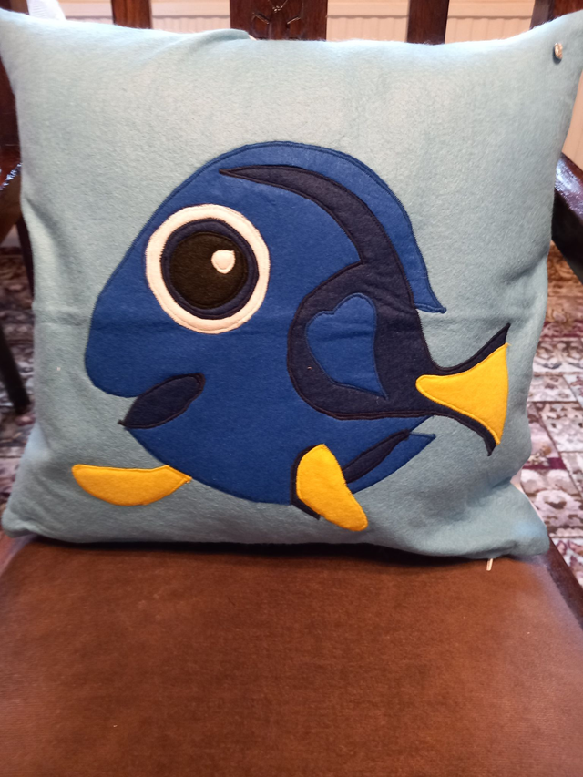 Fish with a memory issue Cushion Cover