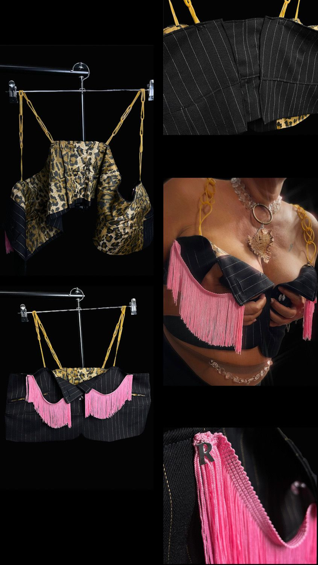 Bustier Upcycled - Antoine(tte) - XL