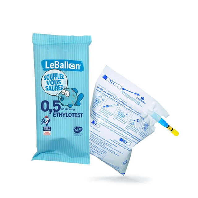 Ethylotest Norme NF à usage unique