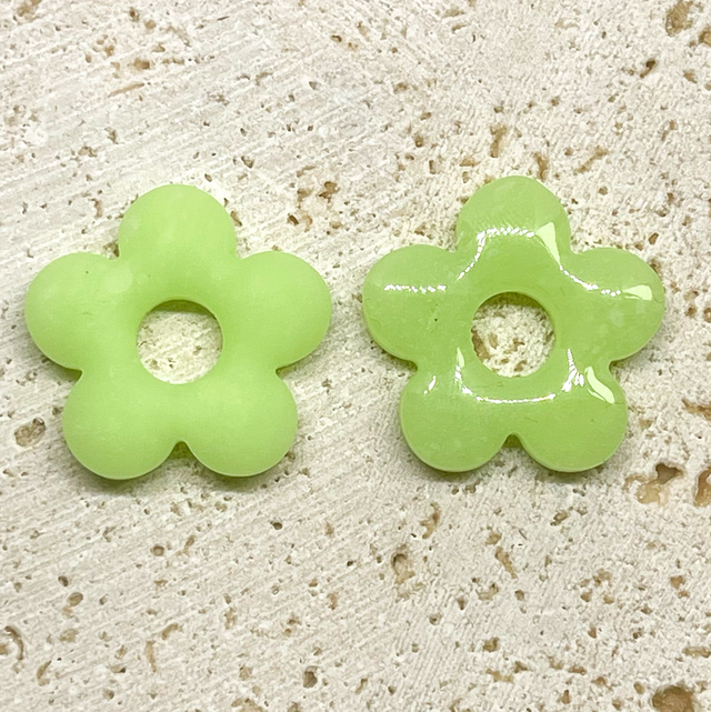 Aria I Pampille Réversible - Matcha Glow