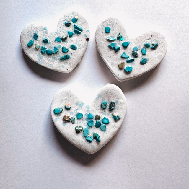 WORRY STONE turquoise đ©”