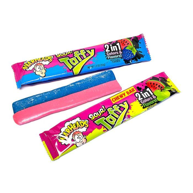 Warheads Sour Taffy 2 in 1