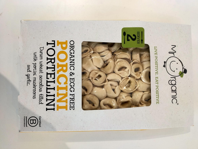 Organic Porcini Tortellini 250g (Mr Organic) 96697