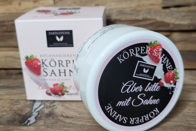 Körpersahne Erdbeer Vanille