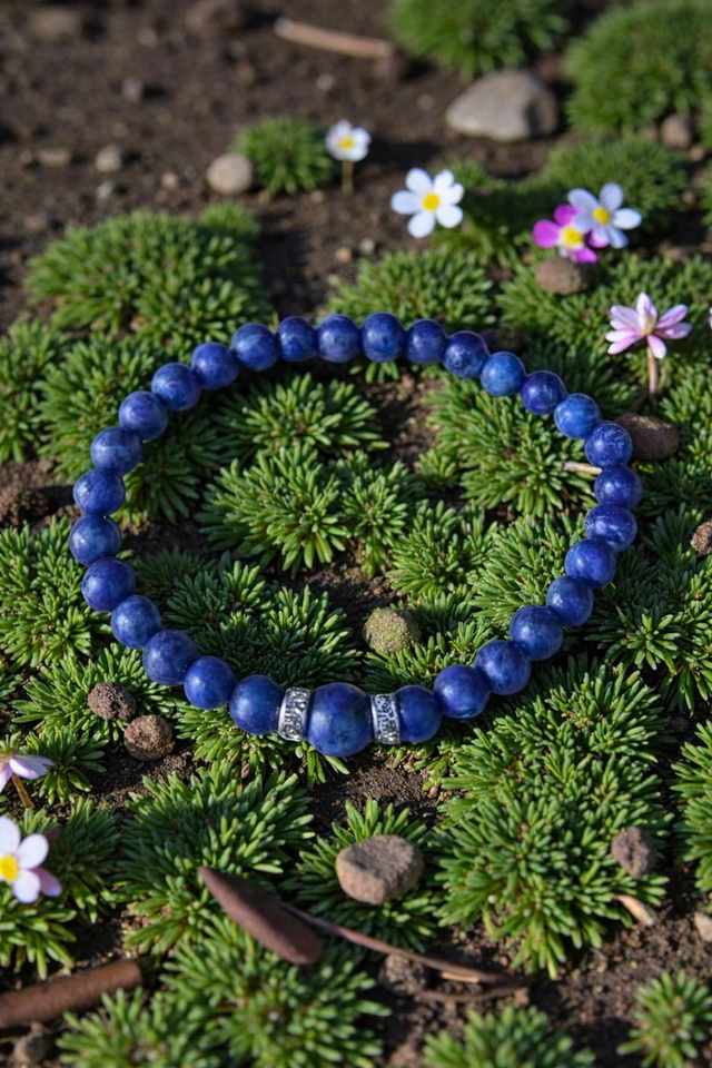 Bracelet Lapis-lazuli - Paix de l’Esprit &amp; Élévation Spirituelle