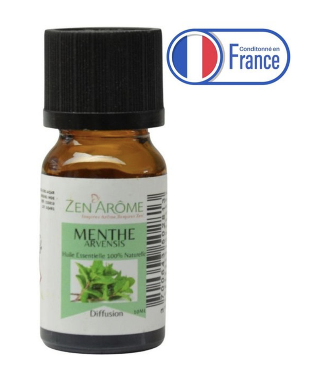 Huile Essentielle – Menthe Arvensis - 10 ml – Utilisation pour la Diffusion – 