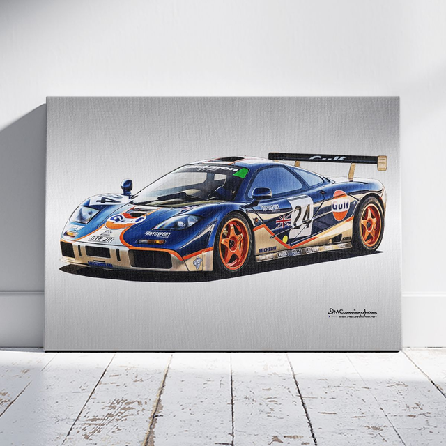 C251102 McLaren F1 GTR #02R GULF 1995