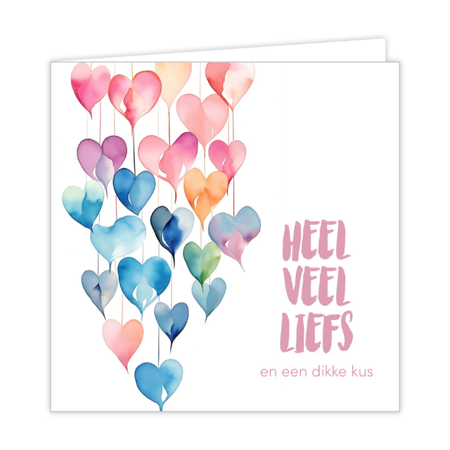 Kaart Bixx Heel veel liefs