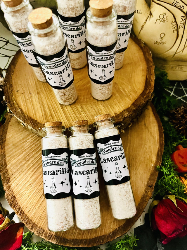 Poudre de Cascarilla, Poudre de Coquille d’Oeuf, Poudre Rituel Protection contre les énergies négatives, Witch ingrédient