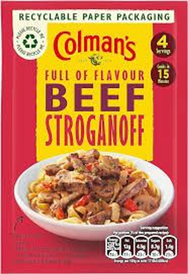 Colman's Beef Stroganoff 39g
