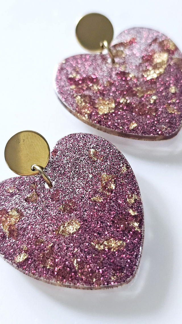 KISS'KISS prune aux éclats or