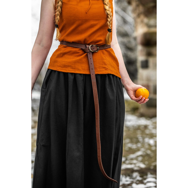 Leder Gürtel Cognac 150/180 cm
