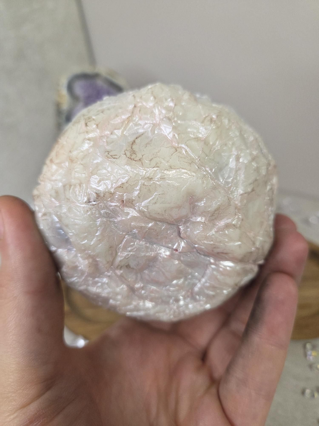 Illusion Géode Fleur de Coton Q.rose ( G.QR.051)