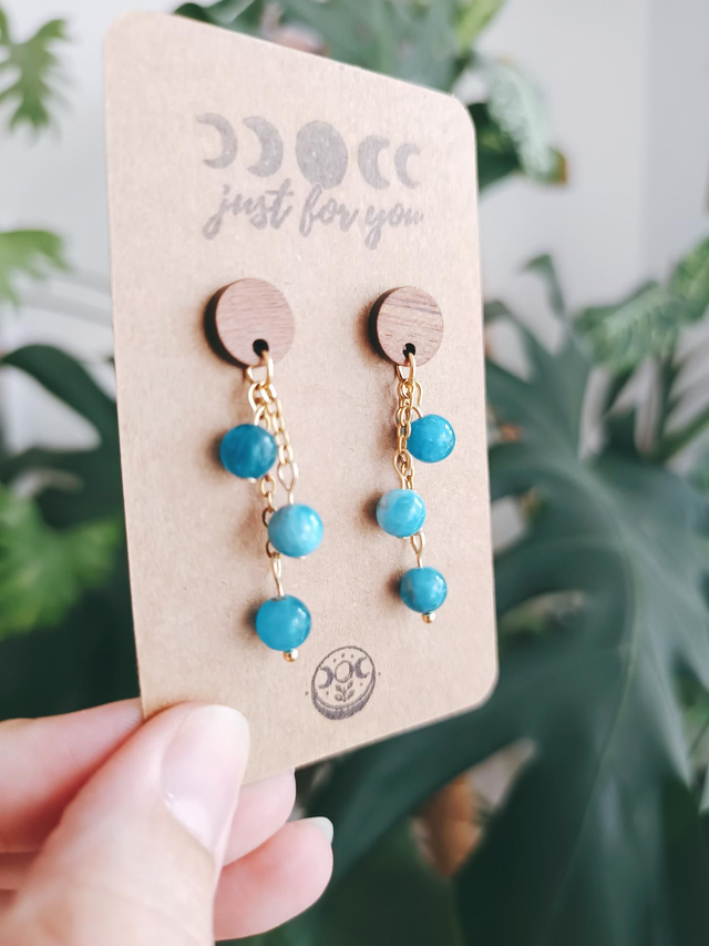 BOUCLES - OCEAN'S SOUL (doré)