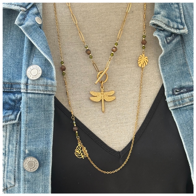 Collier libellule (+proposition d’association)