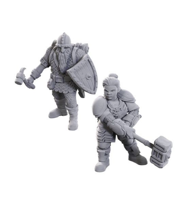 Nolzur&#039;s Marvelous Miniatures: Dwarves 50th Anniversary Unpainted Miniature