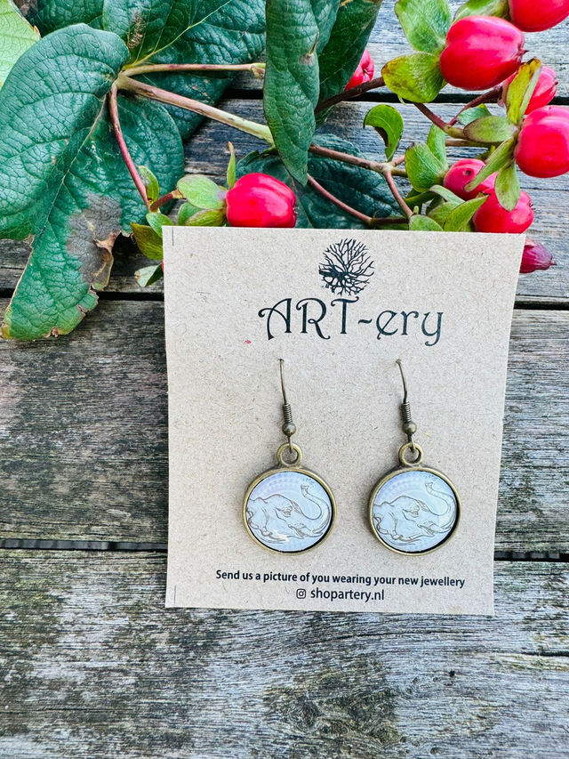 Contemporary earrings