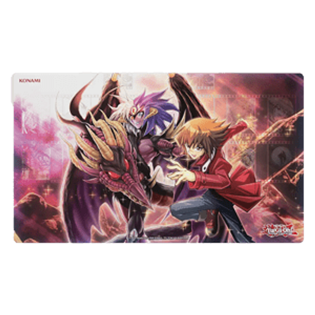 KONAMI PLAYMAT Yu-Gi-Oh Jaden &amp; Yubel