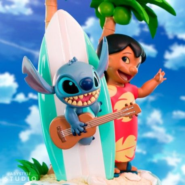 Lilo & Stitch Surfboard - DISNEY - Figurine ABYstyle 17cm