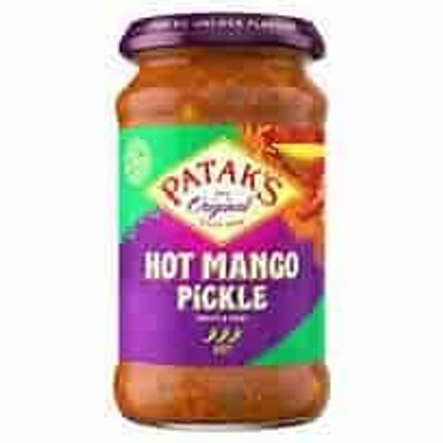Patak's Hot Mango Pickle 283g Jar