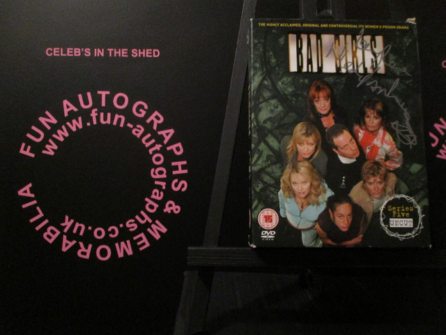 Nicole Faraday - 'Bad Girls Series 5' Authentic Autographed Dvd Cardboard Cover