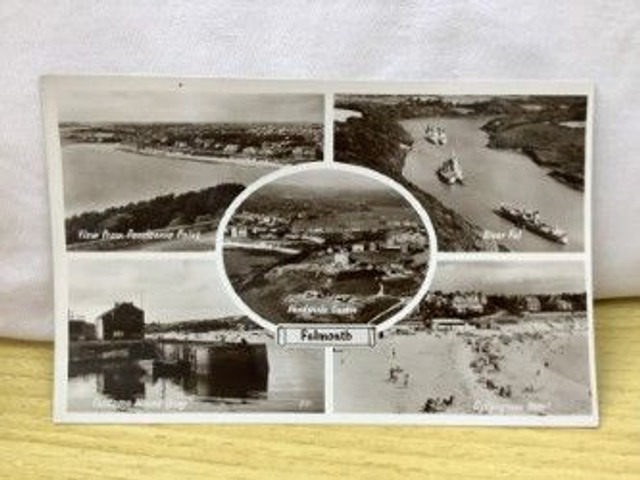 Falmouth, Cornwall, Multiview River Fal, Customs House etc Photo Precision Ltd Postcard Our Ref No. R33 