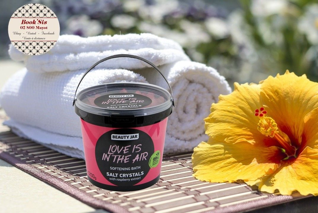 Beauty Jar " Sels de bain en cristaux L'amour est dans l'air "