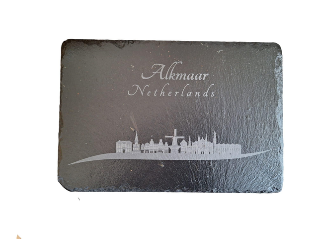 Leisteen klein met Skyline Alkmaar 1