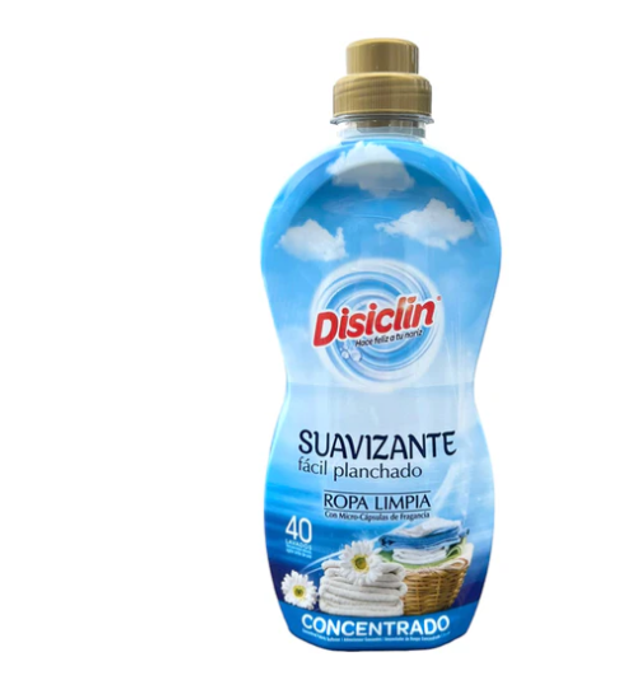 Disiclin Concentrated Softener 40 Wash 800ml - Ropa Limpia 