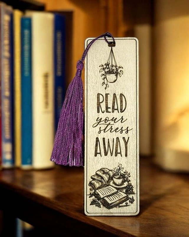 Bookmark - Read Your Stress Away...
