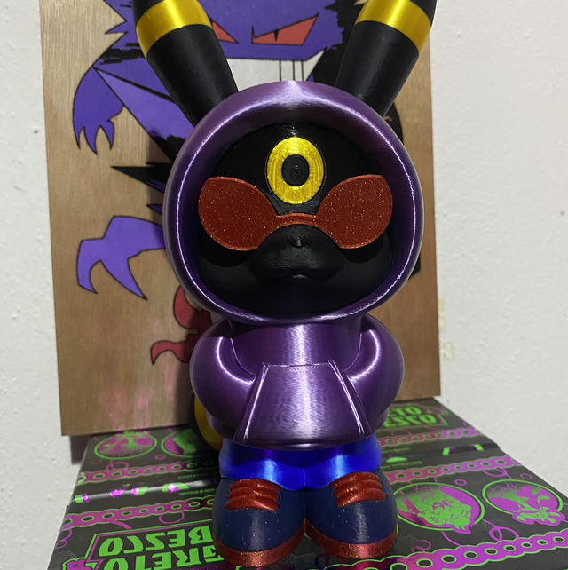 Fanart pla effetto multicolor o glitter