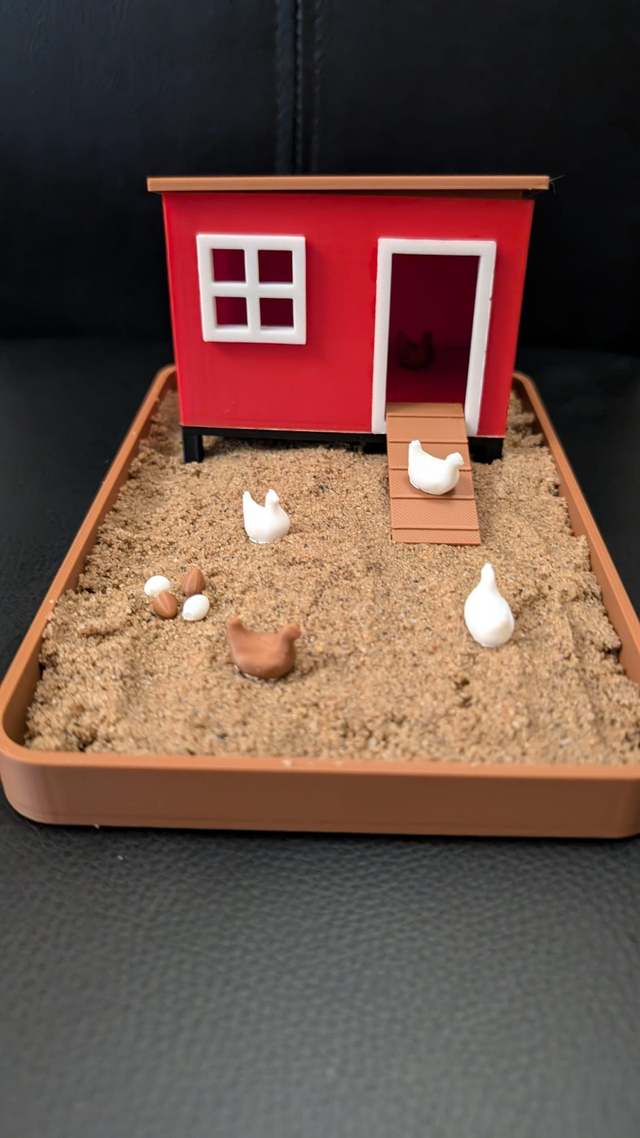 Hen House Sand Garden